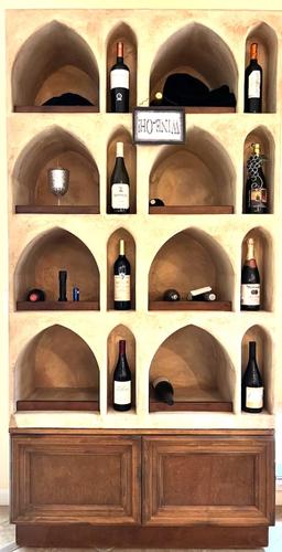 Wine Bottle Display Cabinet