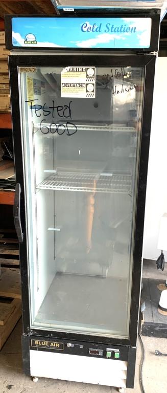 Single Glass Door Refrigerator