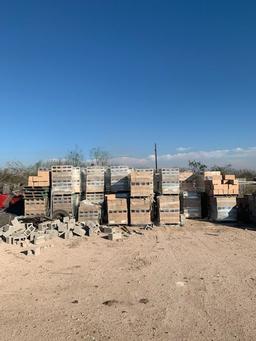 39 PALLETS OF BRICK