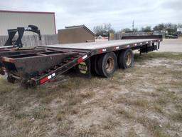 2000 JROD TANDUM DUAL FLATBED TRAILER