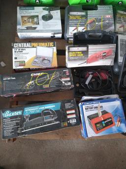 (3) Electric Pressure Washer, Body Saw & Battery Charger