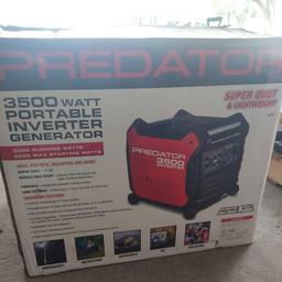 Predator 3500 Watt Portable Inverter Genarator