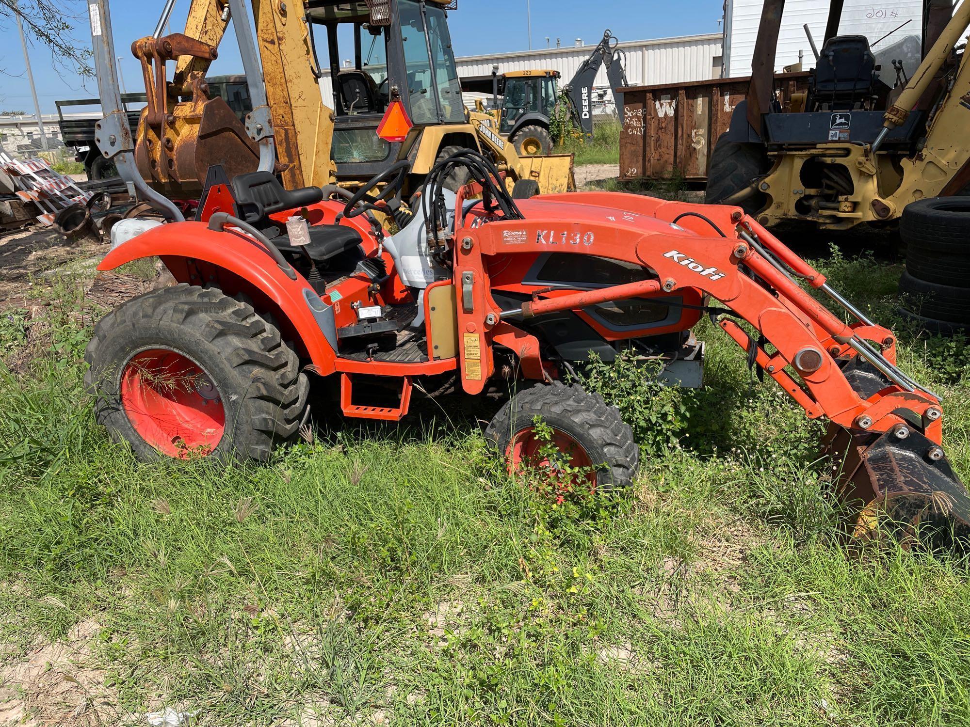 Kioti KL130 with Front Loader Attachment