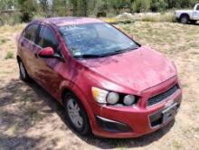 2012 Chevrolet Sonic Passenger Car, VIN# 1G1JC5SH7C4178473