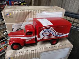 Esso Die-Cast Bank Van Box