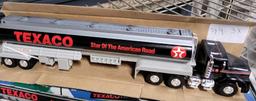 Texaco "B" Mack Tanker Bank, Texaco Toy Tanker Truck, Texaco Doge Airflow Die-Cast Bank