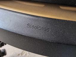 Steelcase Arrmless Chair with Casters