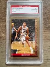 Tim Duncan Gem 10 Graded Card Spurs