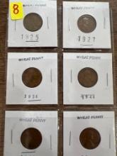 Wheat Penny's 1925-1955