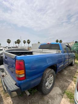 2000 GMC Sierra Pickup Truck VIN# 1GTEC19T5YZ191308