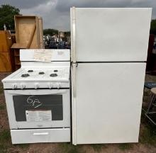 Stove and Fridge