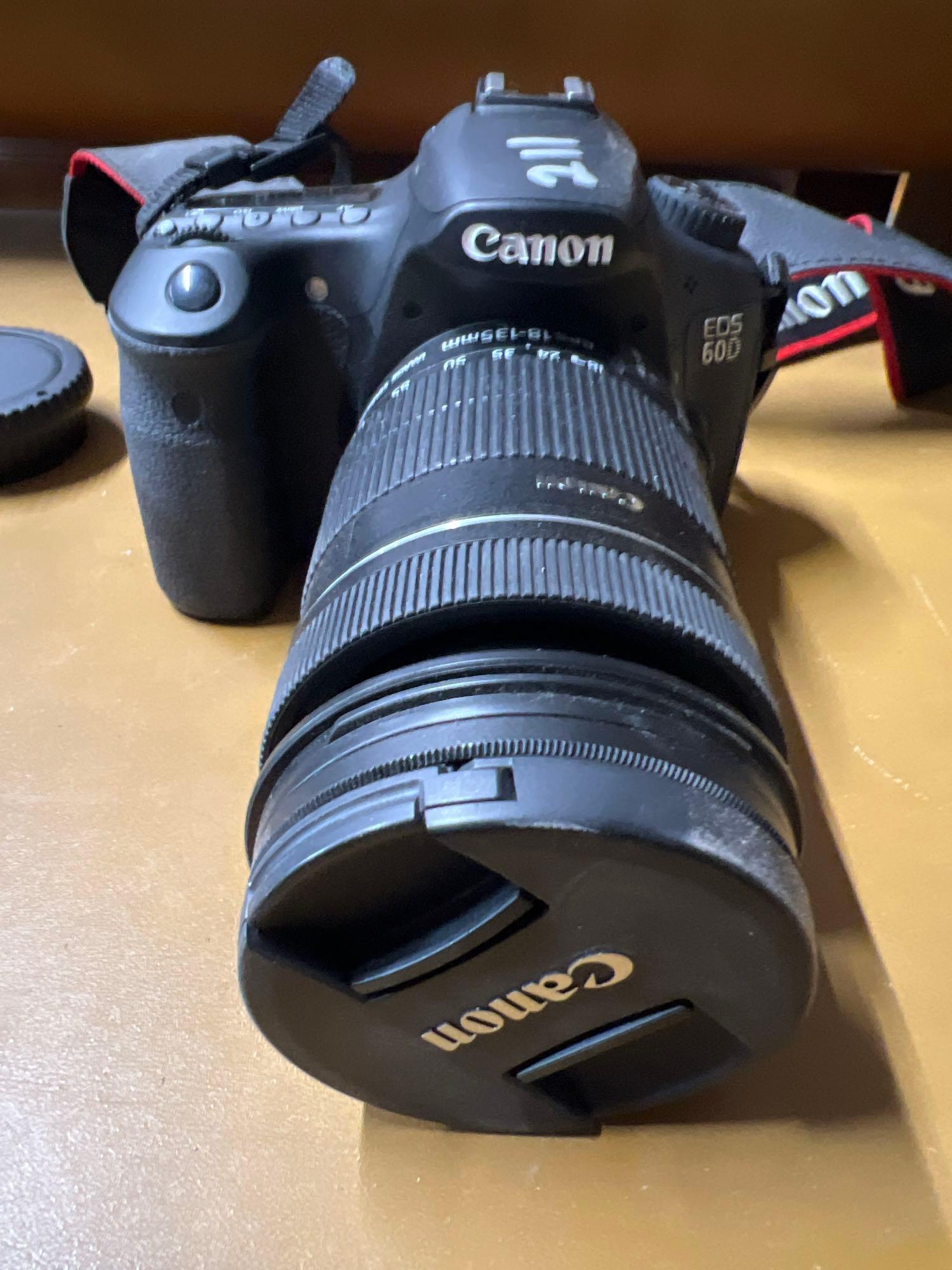 Canon EOS 60D and Canon Battery Charger LC-E6