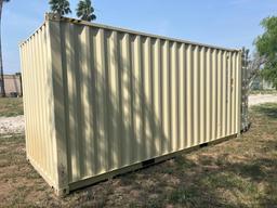 20ft high clearance container