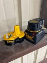 Dewalt DW9116 7.2v-18v battery charger, Dewalt 18v XRP battery