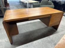 Wooden office desk