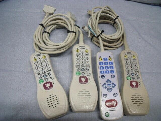 4 Anacom Medtek Hospital TV Remote Nurce Call A1501-088DJ, B3516-087.1D