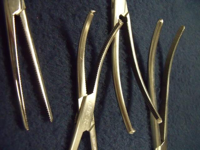 Lot of 9 Misc forceps