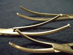 Lot of 9 Misc forceps