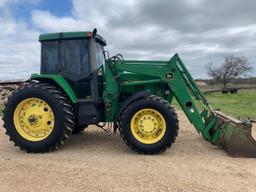 John Deere 7410 4x4 Tractor