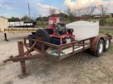 Commercial Pressure Washing Trailer