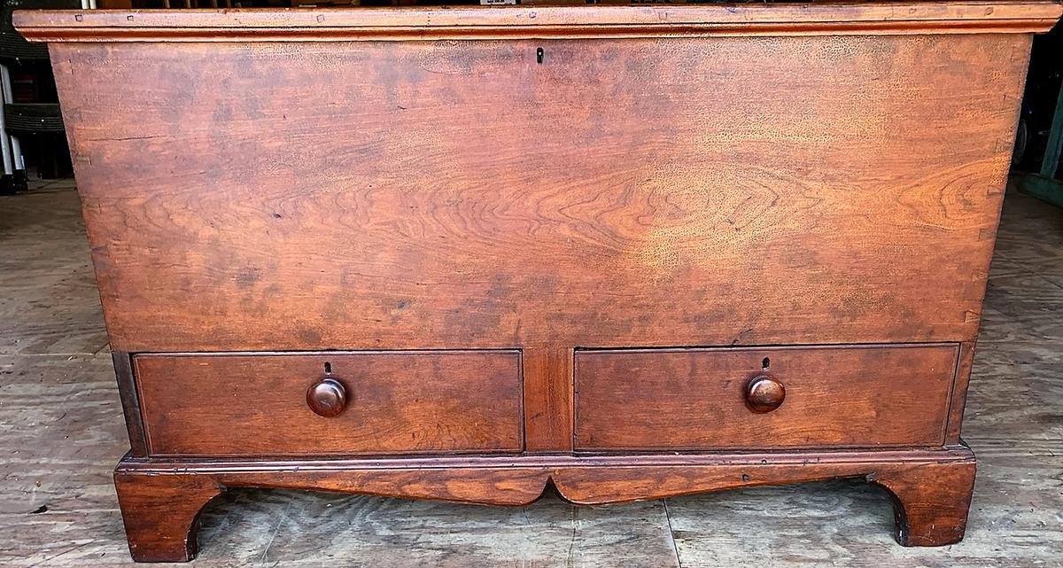 Early Cherry 2 drawer Ohio Blanket Chest