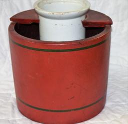 Early "The Bracer" Drug Store bottle cooler