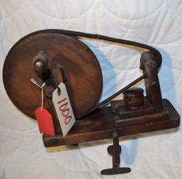 1800's Wooden Apple Peeler