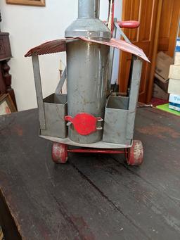 1920's Keystone Steam Shovel Riding Toy