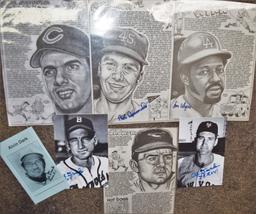 Autographed baseball items