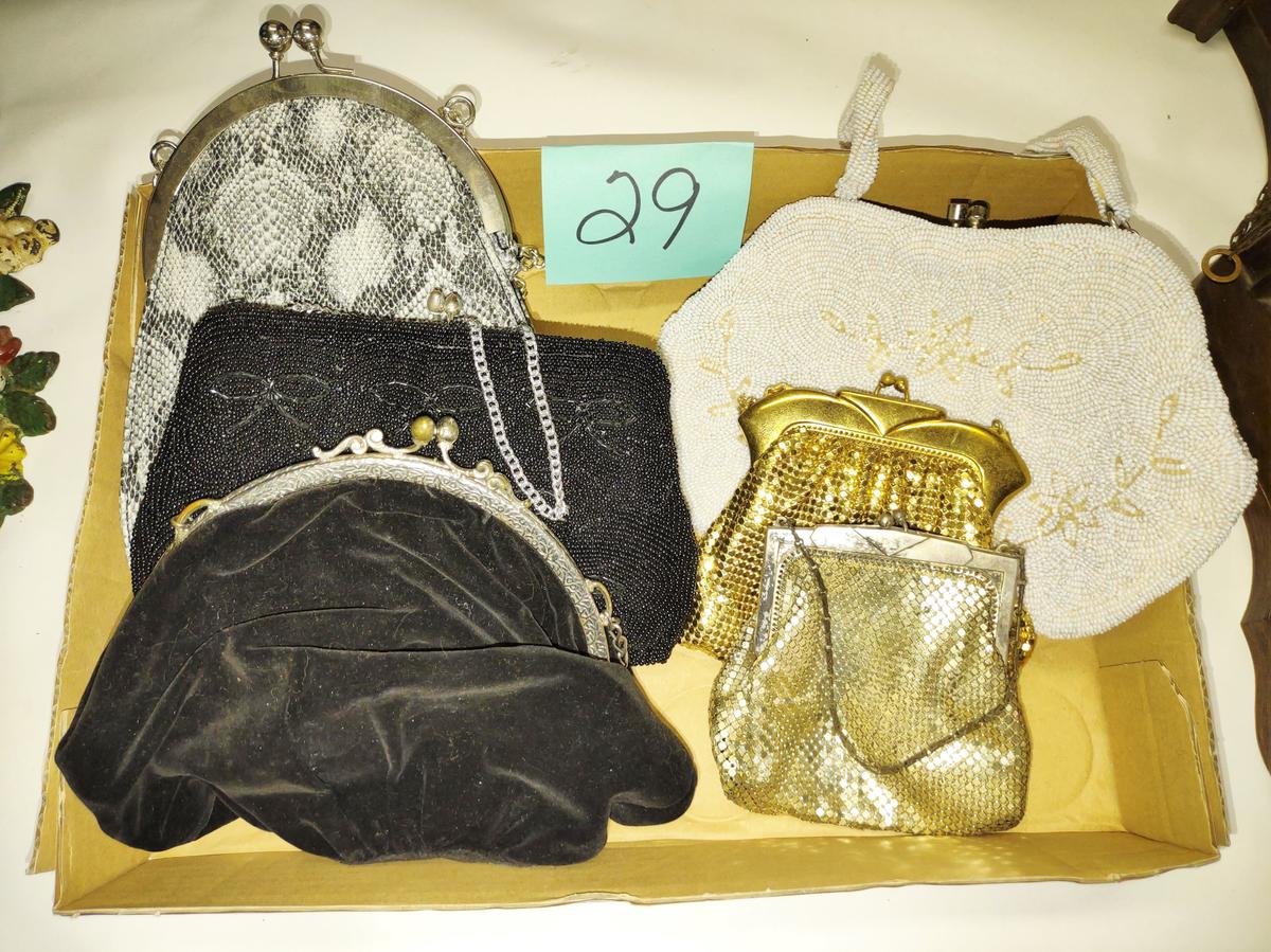 VINTAGE PURSES W/ WHITING DAVIS