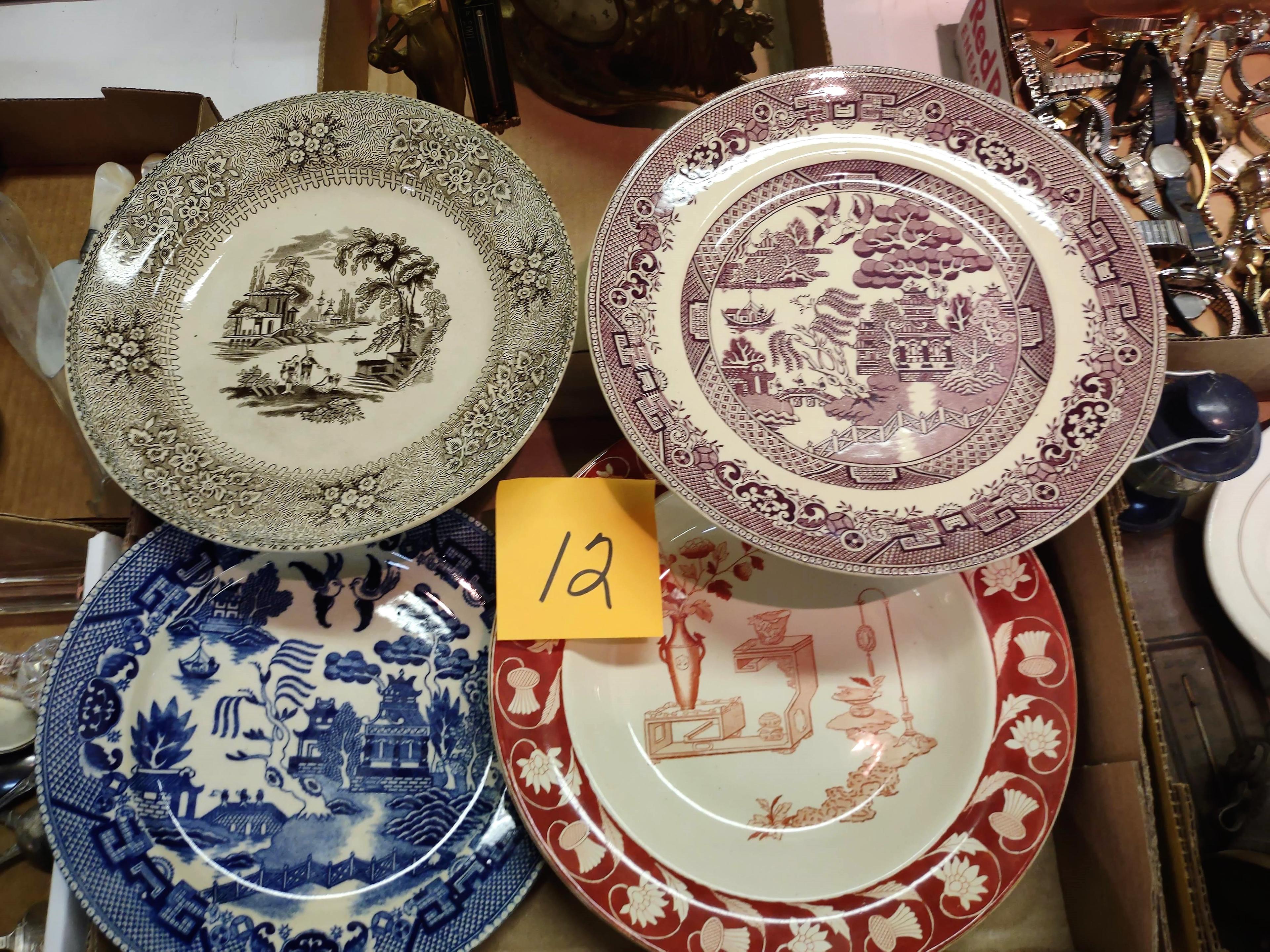 Early Transferware Plates