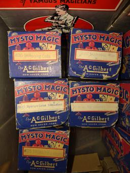 A. C. GILBERT MYSTO MAGIC TRICKS IN ORIGINAL BOXES