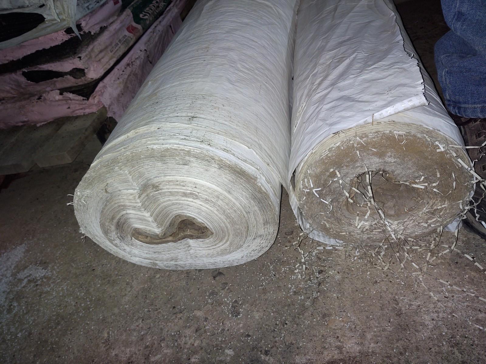 2 ROLLS OF TYVEK STYLE HOUSE WRAP (5 ft wide) - PICK UP ONLY