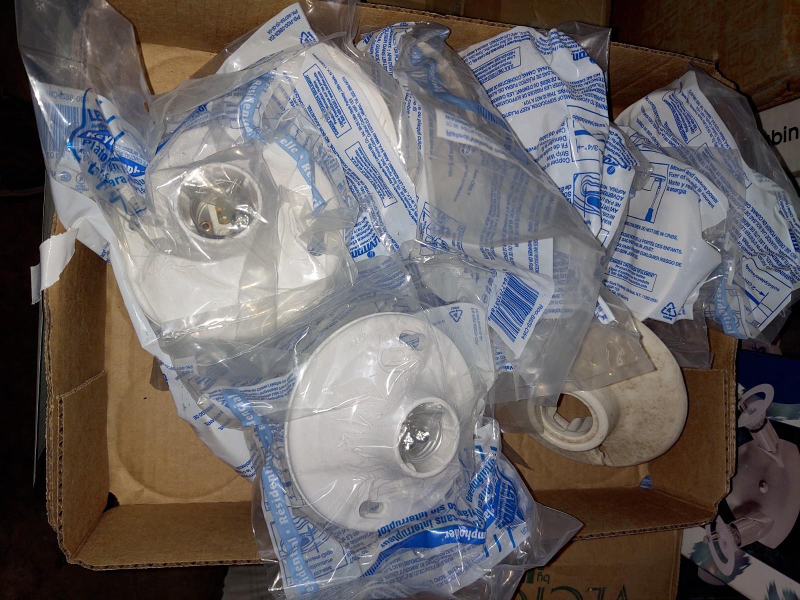 10 LIGHT FIXTURES - PICK UP ONLY