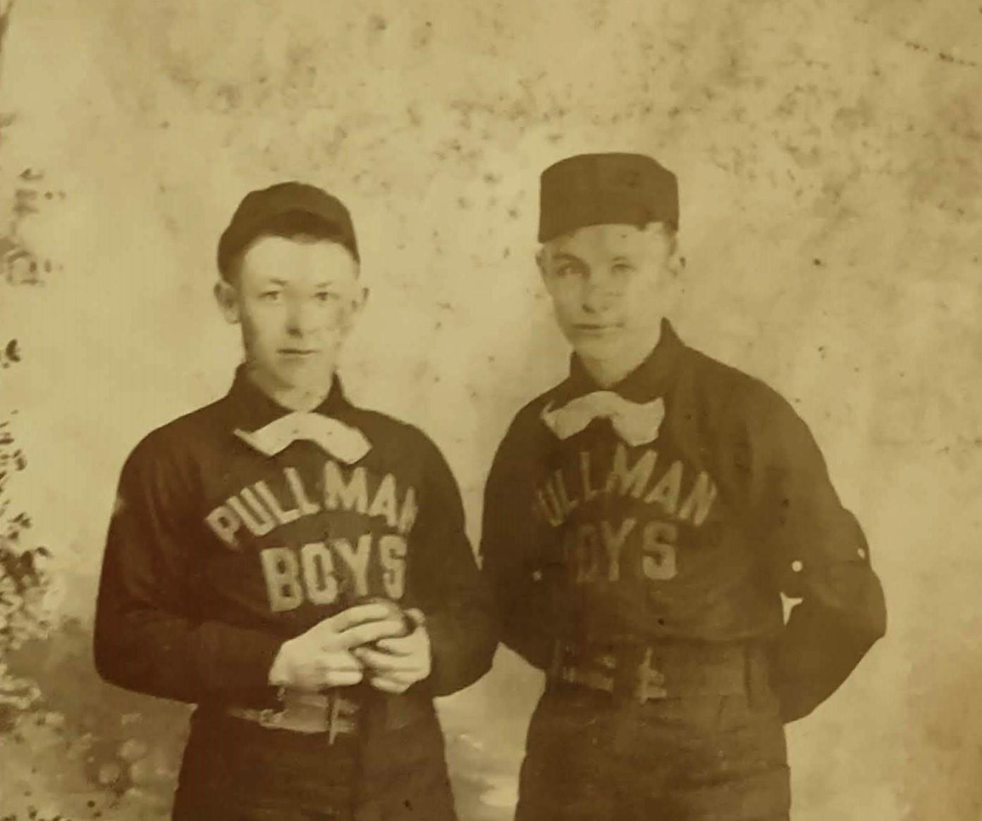 EARLY PULLMAN BOYS BALL PLAYERS