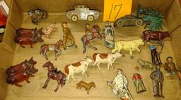 VINTAGE LEAD TOYS "AS IS"