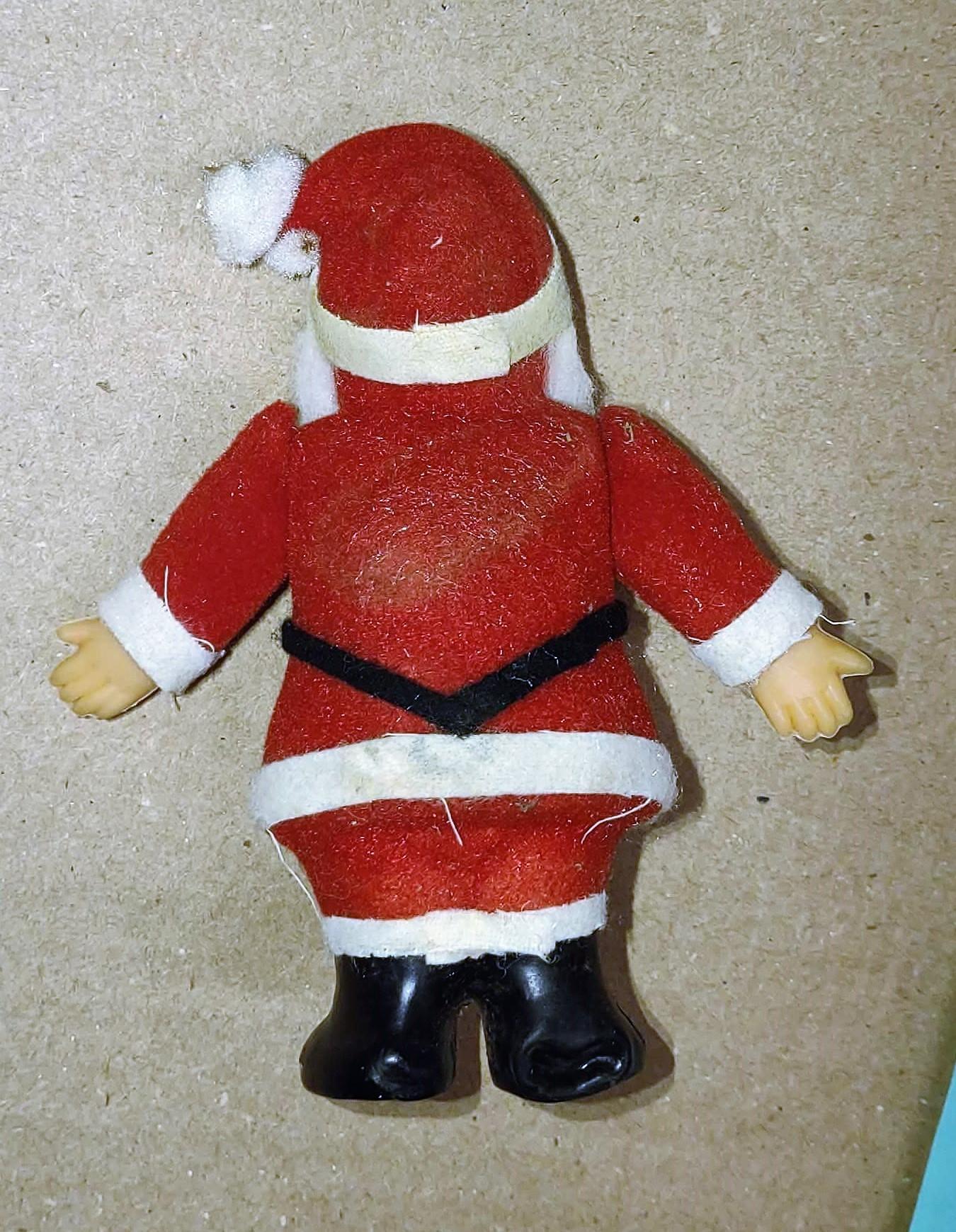 VINTAGE 5" SANTA MADE IN JAPAN