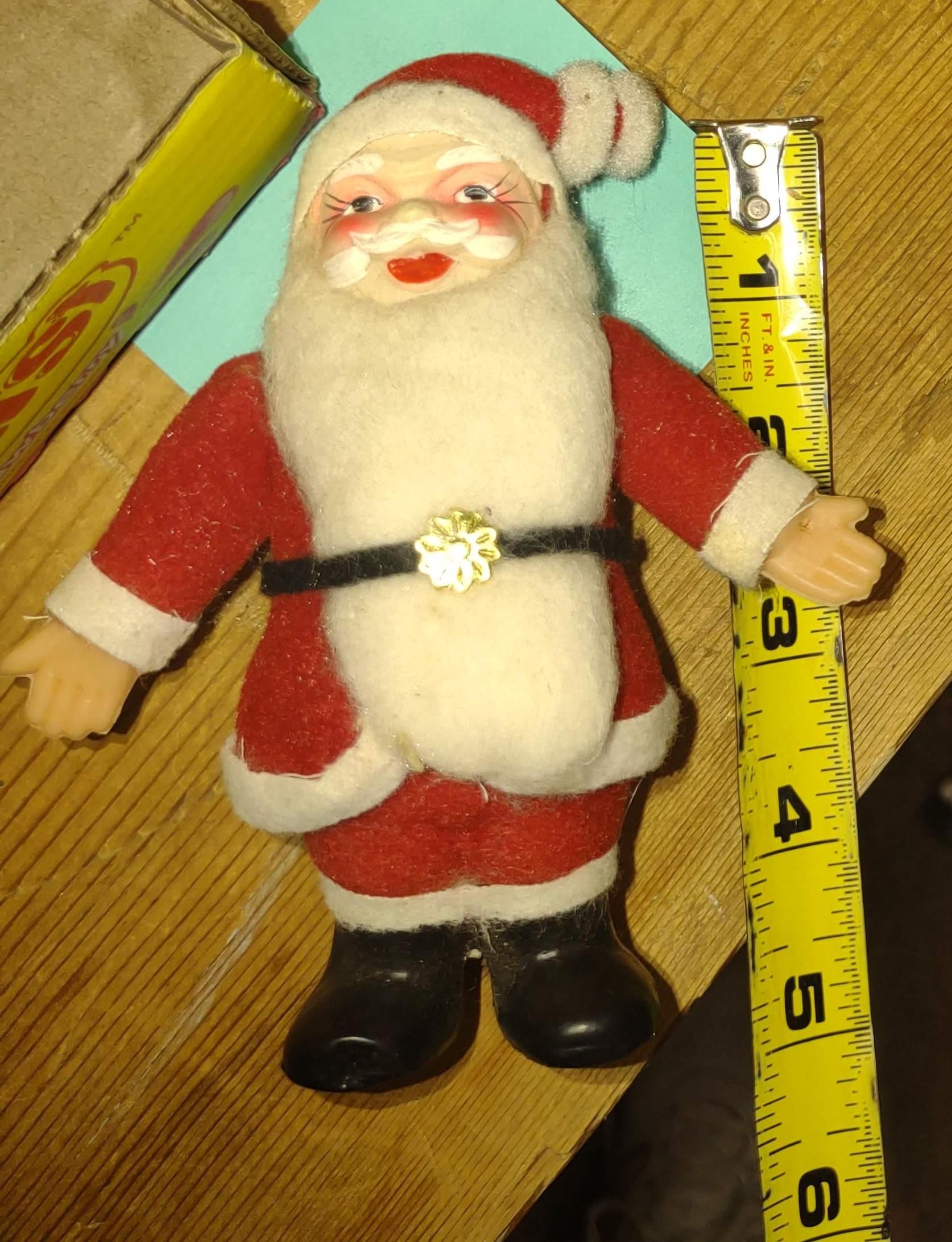 VINTAGE 5" SANTA MADE IN JAPAN