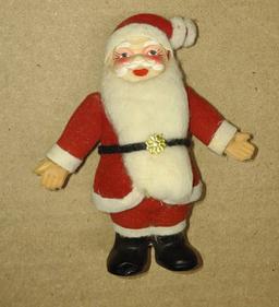 VINTAGE 5" SANTA MADE IN JAPAN