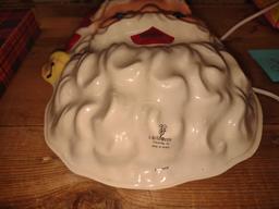 1980'S SANTA LIGHT UP FACE (Works - Taiwan) -  PICK UP ONLY