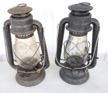 PAIR OF DIETZ LANTERNS - PICK UP ONLY