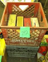 PLASTIC MILK CRATES & CIGAR BOXES - PICK UP ONLY