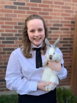 Single Fryer Rabbit - Jennifer Clark - Spring 4-H