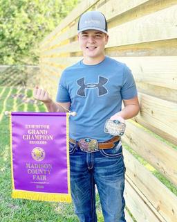 Grand Champion - Poultry - Dylan Blakley - Madisonville 4-H