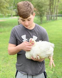 Grand Champion - Poultry - Dylan Blakley - Madisonville 4-H