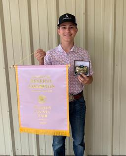 Reserve Champion - Penned Heifers - Levi Lovell - Madisonville 4-H