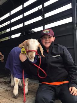 Goat - Garrett Rhodes - North Zulch 4-H