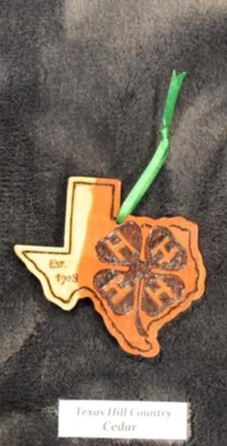 Handmade 4-H ornaments