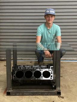 Engine Block Coffee Table - Ashton Dane - Centerville FFA