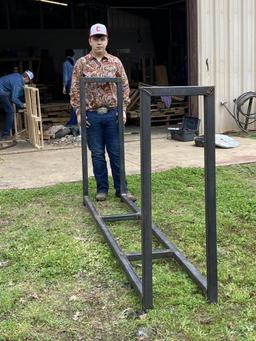 8' x 4' Metal Firewood Rack - Ty Havard - Centerville FFA